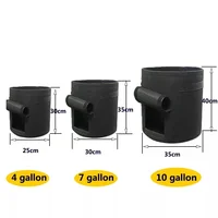 Фетровые мешки для выращивания картофеля#4