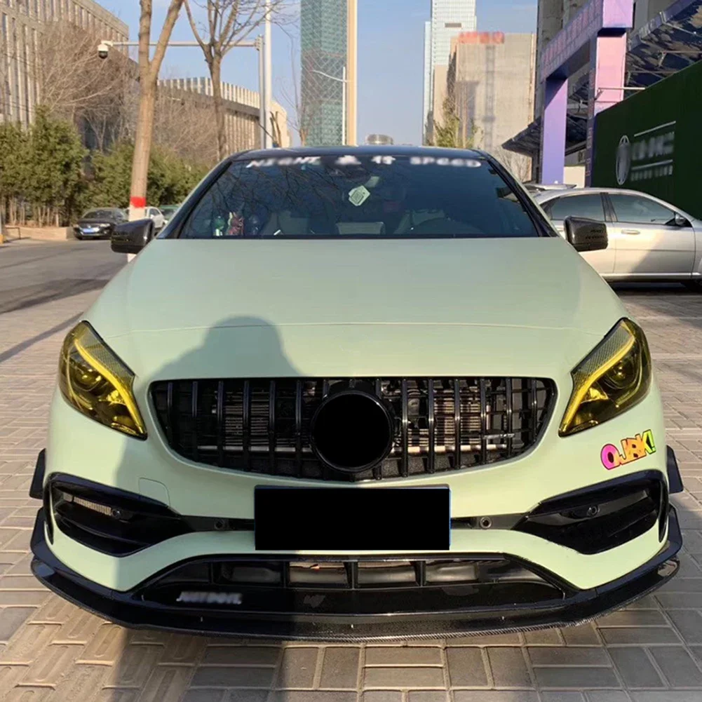 Передний бампер Racing Grill Заготовка решетки для Mercedes-Benz W176 A-Class 2013-2018 Diamond GT AMG