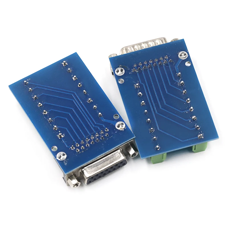 DB15 DP15 D-SUB VGA 15-контактный переходник с женским и мужским разъемами печатная плата