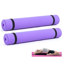 5mm thick non slip yoga mat high density gym household pilates fitness reformer natural yoga mat