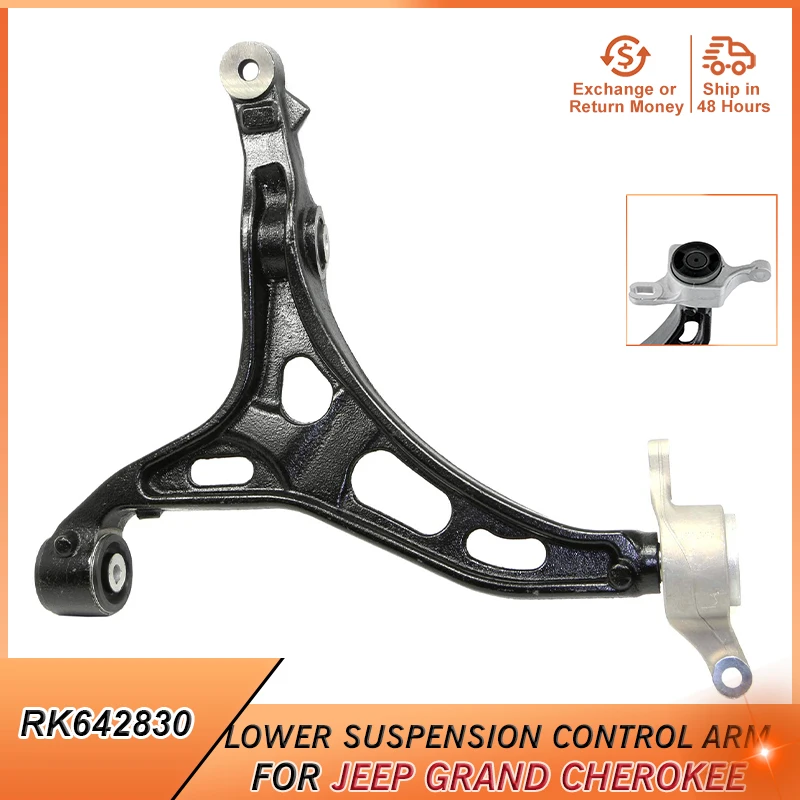 

RK642830 Front Right Lower Control Arm for Jeep Grand Cherokee Dodge Durango 2011 2012 2013 2014 2015 Accessories