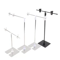 1pc photography photo backdrop stands adjustable t shape background frame support system stands with clamps for video studio