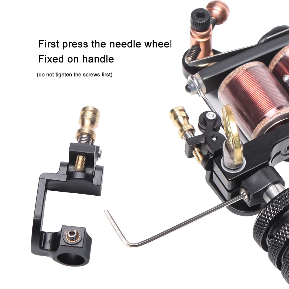 【JZ Tattoo Machine Store】Внешнее колесо для прессования иглы вместо резиновой ленты