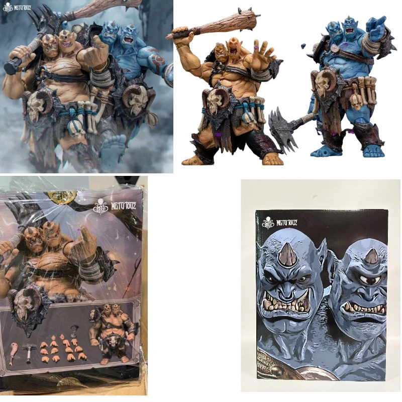 Фото Коллекционная фигурка Metytoyz Adventurer World 1/12: Воин-огр WOW, 25 см, в наличии №2