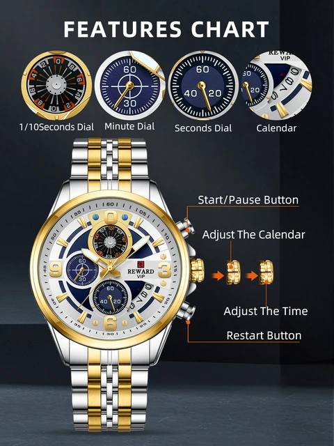 New Man Quartz - Multi-function Sport Watches 3