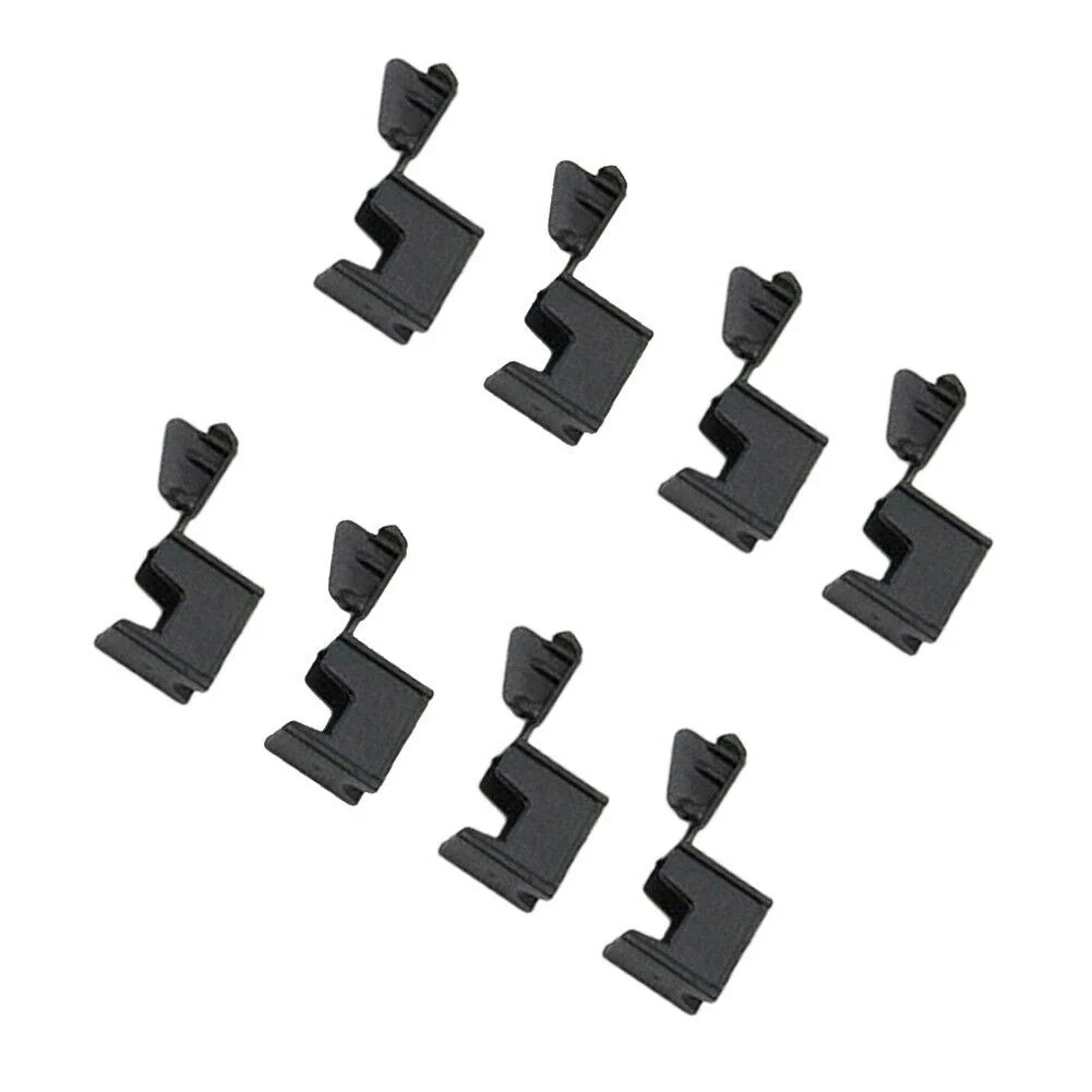 

Accessories Clips Parts Plastic Replacement Roof Top 54377187747 8Pcs Black Convertible Fits Fittings Brand New