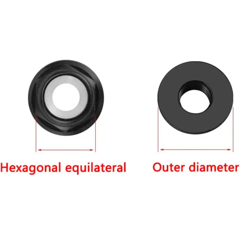 Стопорные гайки из алюминия M2-M8