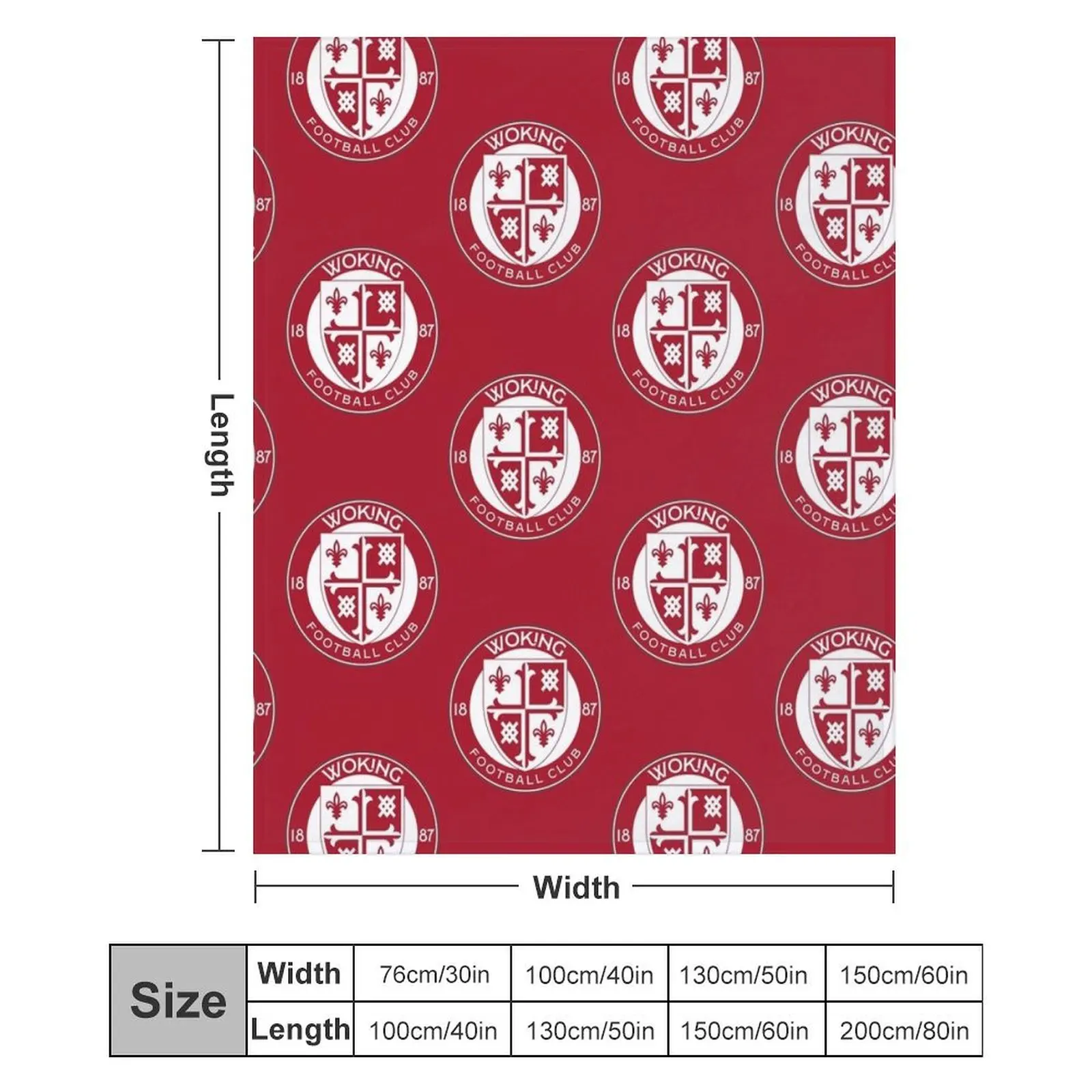 Одеяло WOKING FC