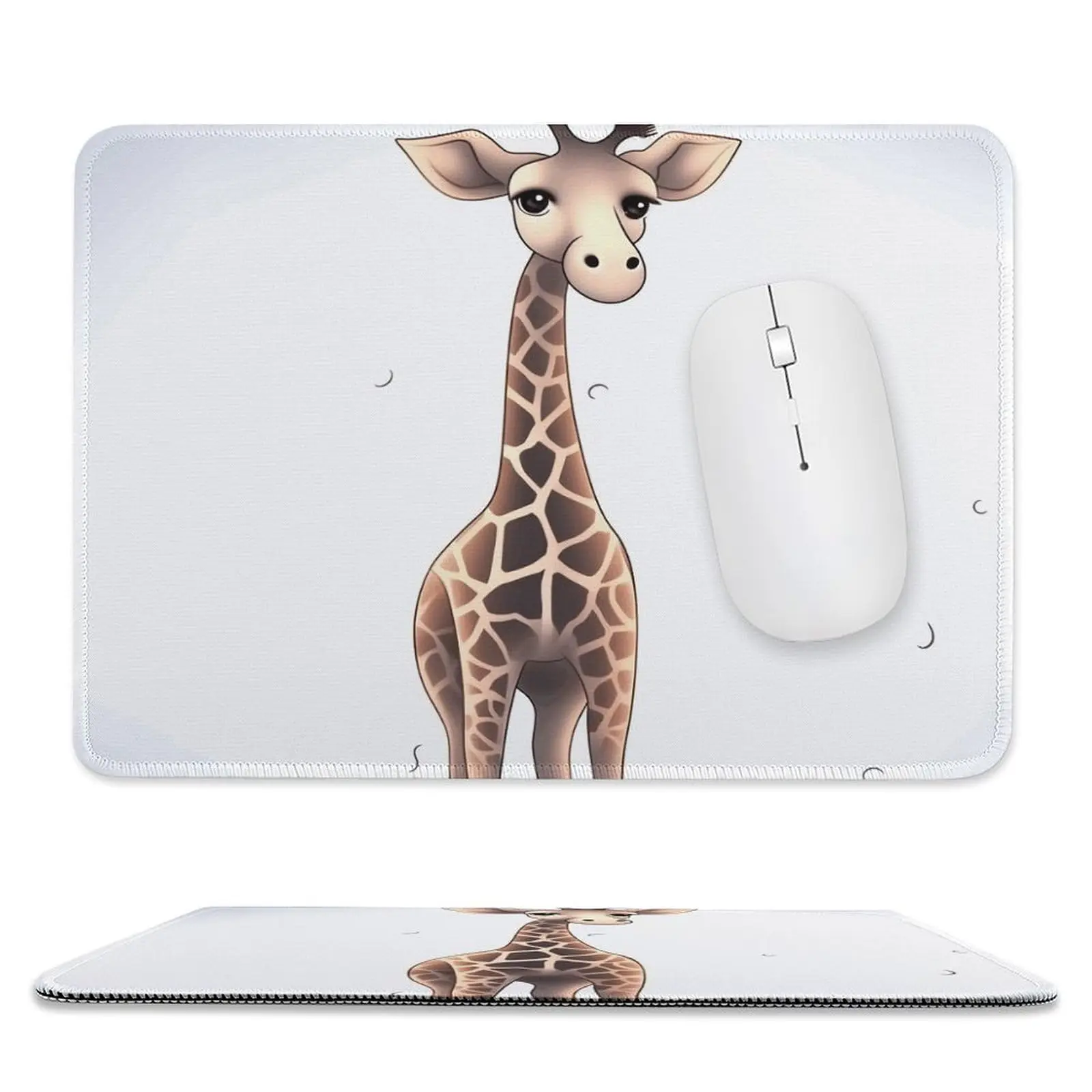 Высокое качество милый мультяшный животный принт с замком края игровой коврик