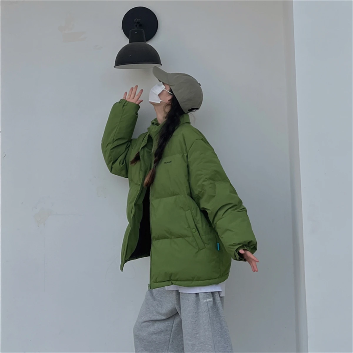 Cotton Coat 2022 New Winter Coat Korean Popular Cotton Jacket Bread Jacket Down Cotton Jacket Oversize Female Trend