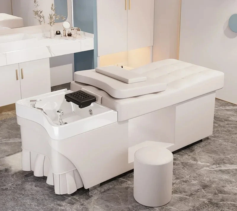 Изогнутый тайский шампунь кровать для массажа волос красота лечение головы