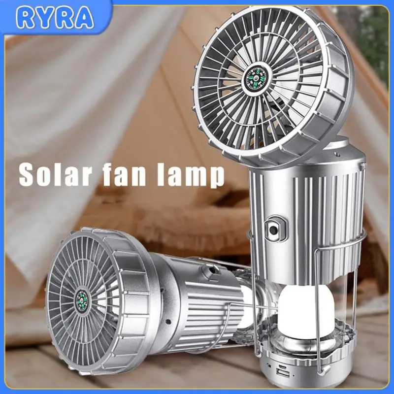 

Multipurpose Cooler Fans Solar Stretching Design Solar Fan With Led Light Air Conditioning Air Cooler Rechargeable Waterproof