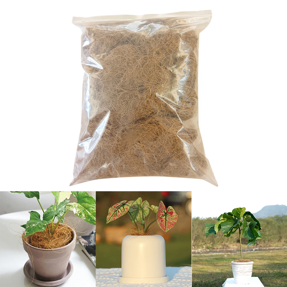 

Удобный экологичный удобный защитный горшок из кокосового волокна для поддержания температуры грунта в домашнем саду, постельное белье дл...