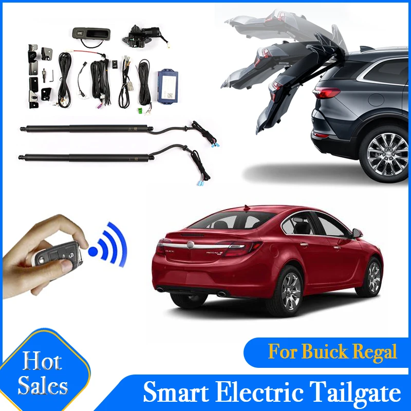 

Открытие багажника автомобиля, электрическая всасывающая задняя дверь, интеллектуальная подъемная стойка багажника для Buick Regal 2008 ~ 2017
