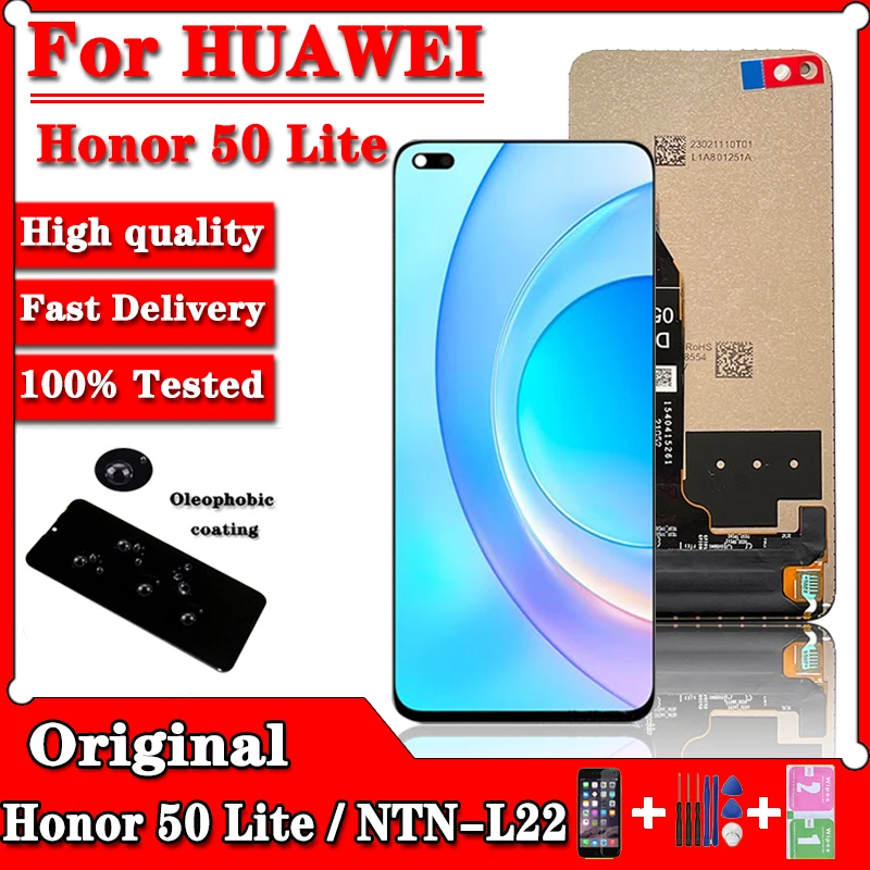 6 67 &quotОригинальный дисплей для Huawei Honor 50 Lite с сенсорным экраном и дигитайзером в