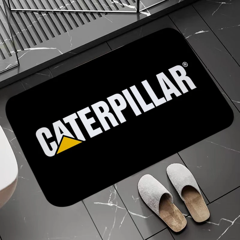 

Caterpillar Bath Mats Welcome Large Entrance Doormat Flannel Custom Linving Room Kitchen Long Corridor Carpet Floor Door Mat Rug