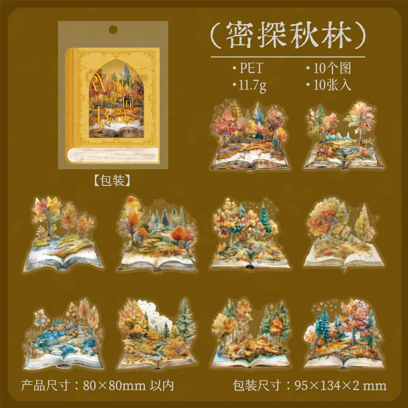 

Канцелярские наклейки Alideco набор из 10 штук