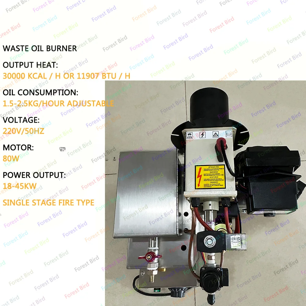~ 50000 kakao 100000 котел горелка для отработанного масла kcal машина сжигания тяжелых