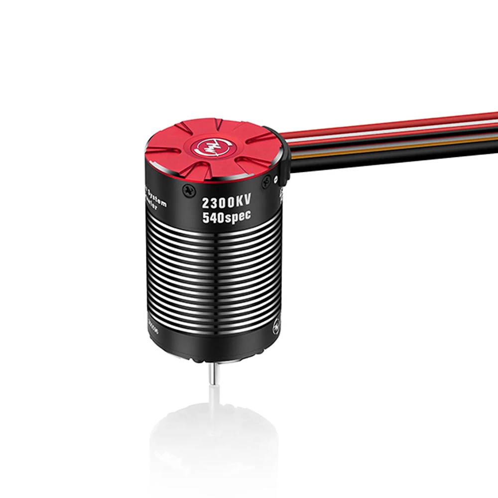 Новый бесщеточный сенсорный двигатель HobbyWing quirun Fusion Pro 540 2300KV встроенный 60A ESC 2 в 1
