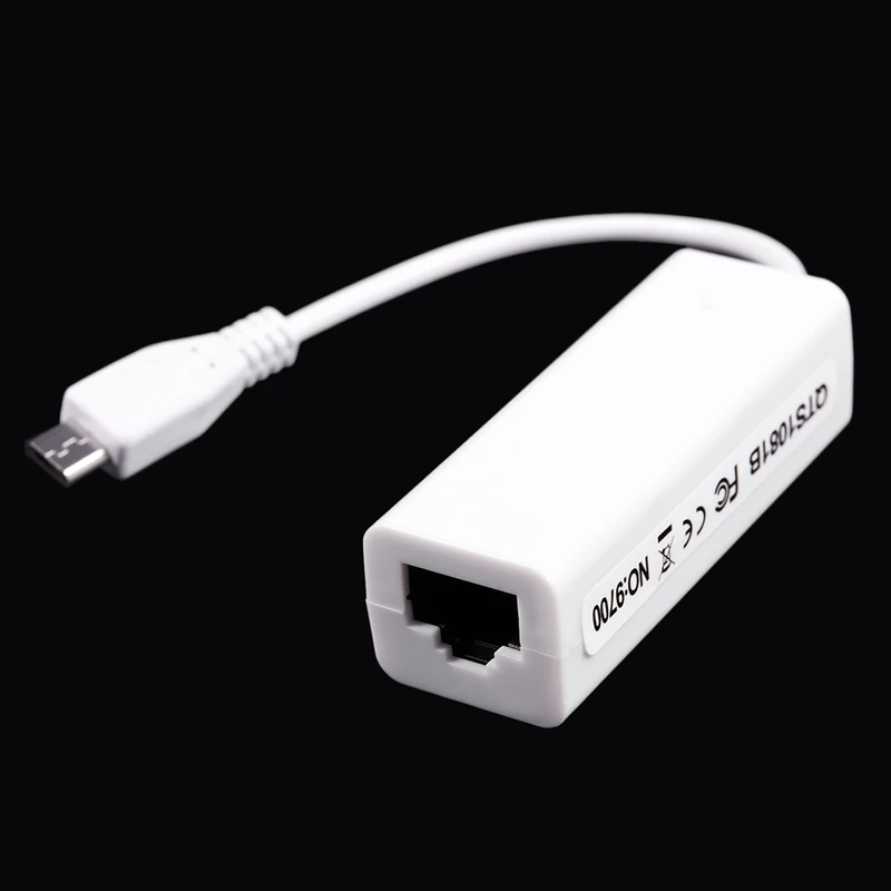 Мини USB 5 Pin 10/100 Мбит/с RJ45 LAN Ethernet адаптер для планшетного ПК