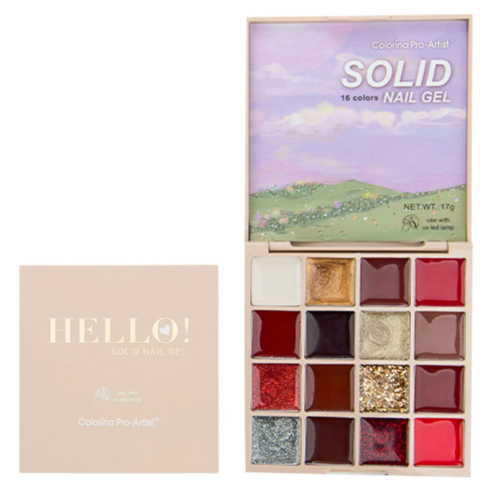 

Mud Gel Nail Polish Manicure Palette Glitter Gel Nail Polish UV LED Nail Glue Color Mud Gel Nail Art Pigment Set For Women DIY