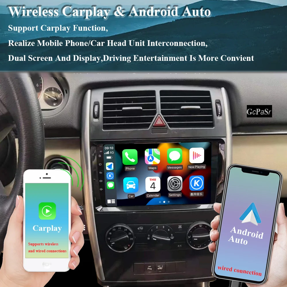 9 &quotAndroid 11 для Mercedes Benz B200 Sprinter W906 W639 класс W169 W245 видеоплеер GPS Навигация BT WIFI |