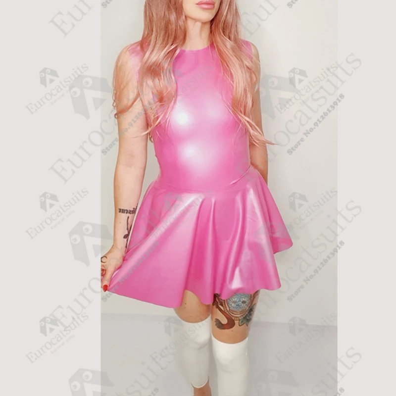 

latex costume fetish cosplay lingerie latex catsuit sexy lingerie fetishRobe Latex Rubber dress Barbie Girlsexy bondage