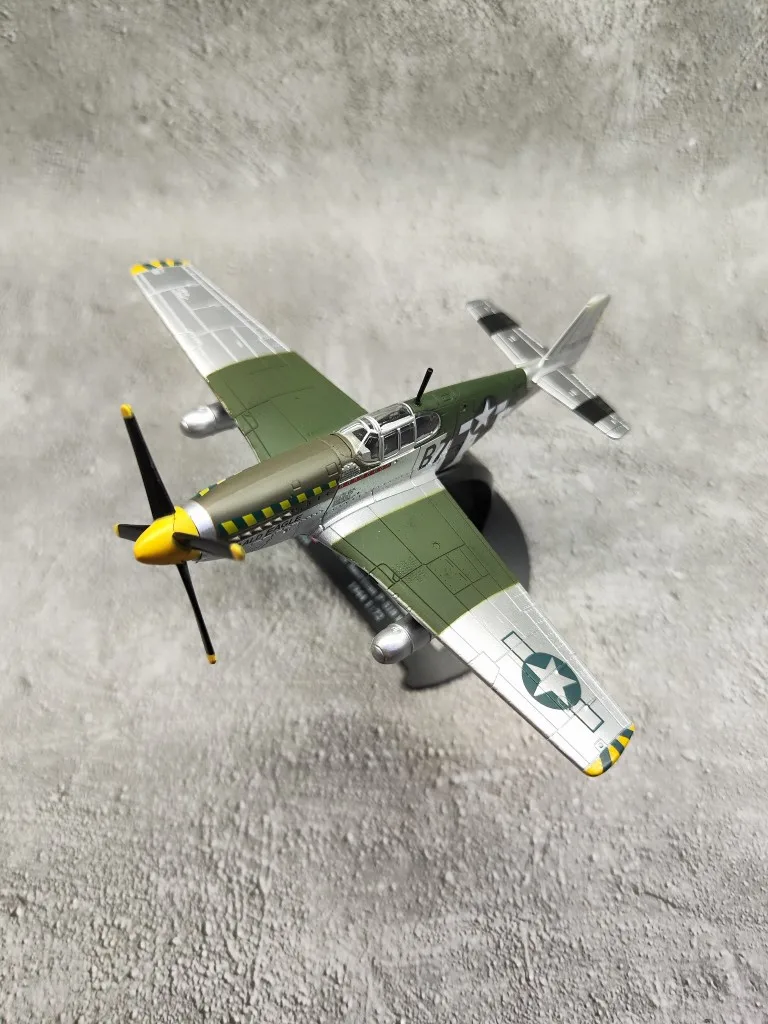 

Diecast Plane Model Toys North American P-51B Mustang 1944 Fighter 1/72 Scale Die-cast Metal Aircraft Toy For Gift Boys