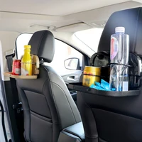 car table cup holder car seat back table food drink holder car back seat organizer car dining table food cup tray accessories