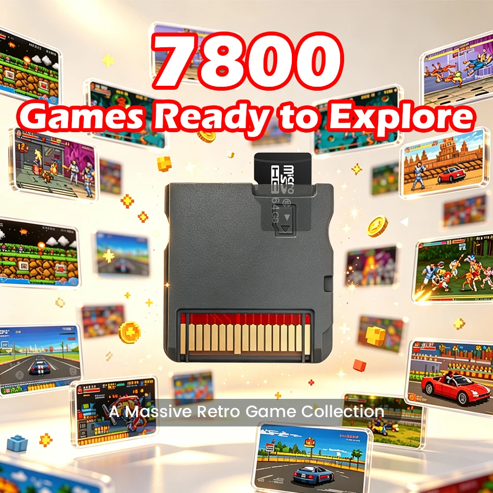 Фото Коллекция из 7800 игр в 1-комплекте: флеш-карта Wood System DS с картой TF 32G/64G для NDS/NDSL/NDSI XL/2DS/3DS/3DS XL, карта для записи игр. №3