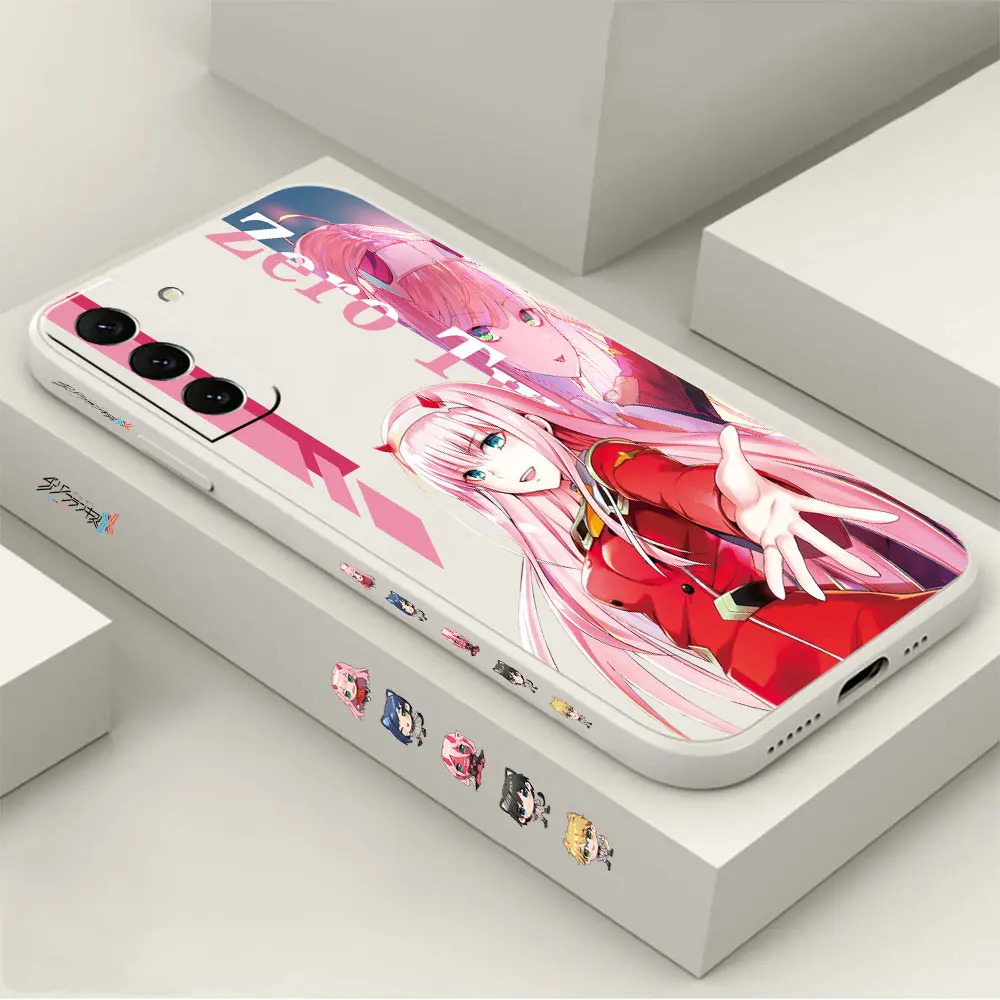 

Darling in the FranXX Zero Two Phone Case For Samsung Galaxy S23 S22 S21 S20 Ultra FE 5G S11 S11E S10 10E S9 Plus Lite 4G Cover