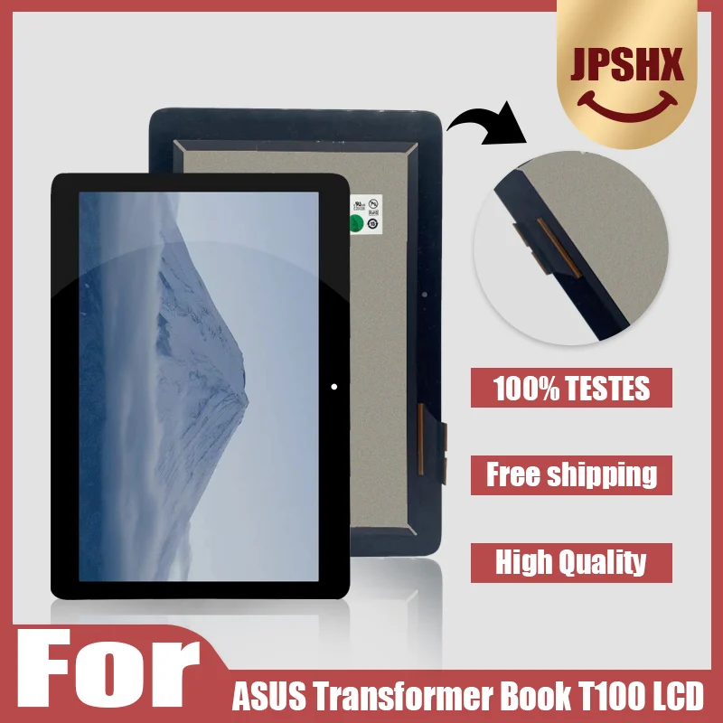 

Высокое качество 10,1 для ASUS Transformer Book T101 HA T101H T101HA ЖК-дисплей сенсорный экран дигитайзер панель в сборе Бесплатная доставка