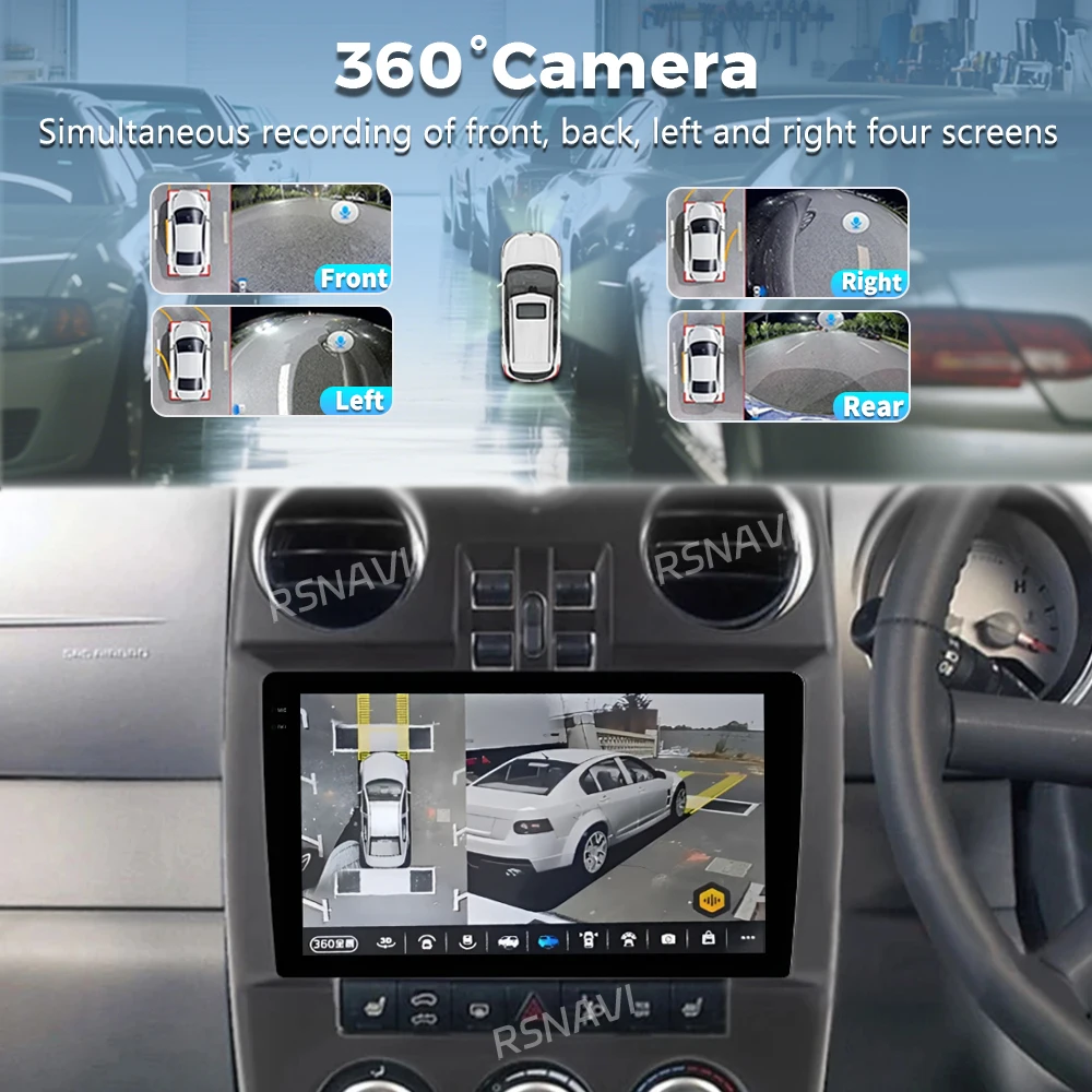 Фото Автомагнитола Android 16 для Chrysler PT Cruiser 2000-2010 с навигацией, мультимедиа, Wi-Fi+4G, DVD, видео, Bluetooth и поддержкой Auto Carplay №3