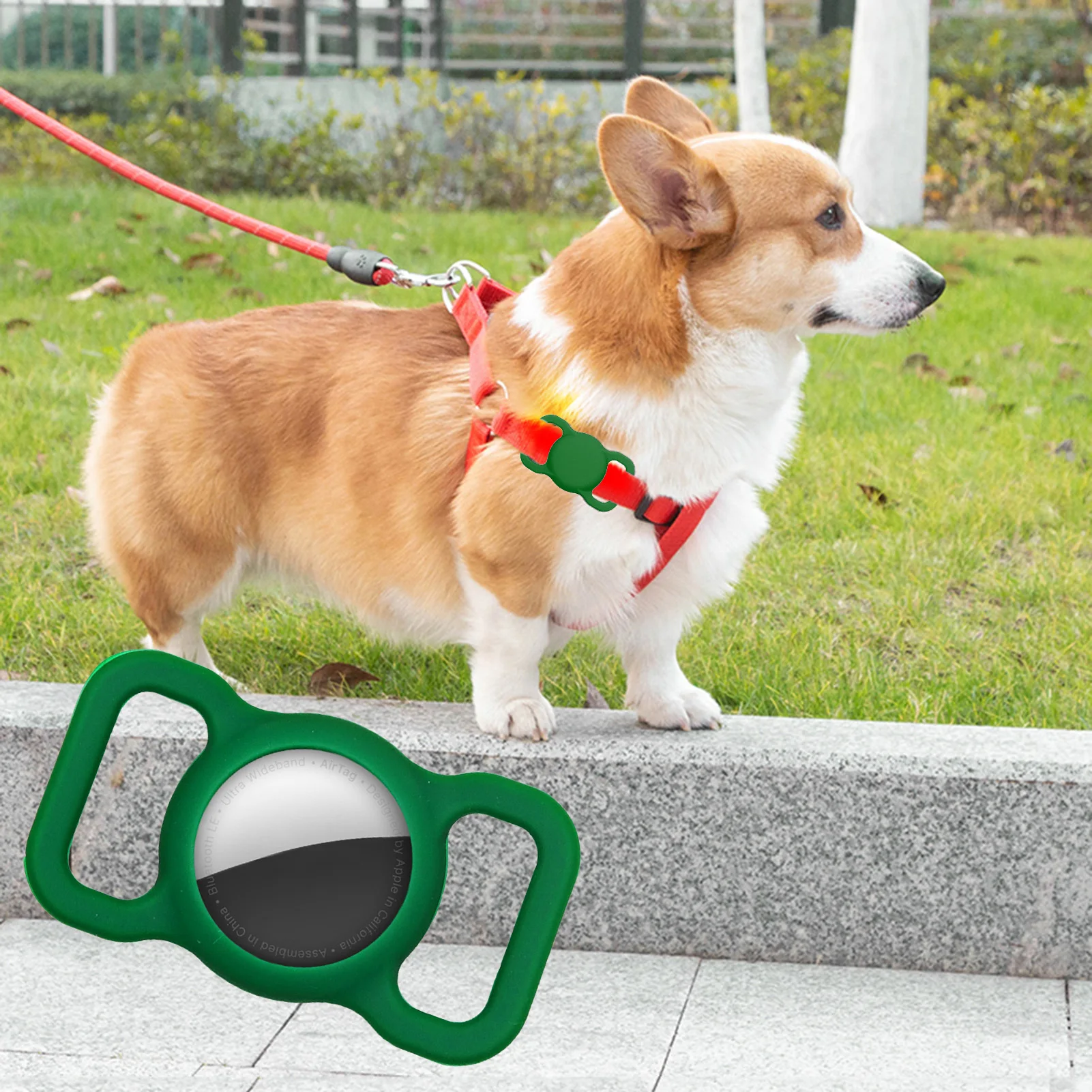 Силиконовый защитный чехол для домашних животных ошейник собак и кошек петля