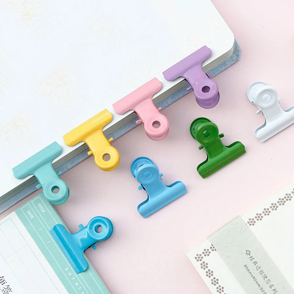 

12Pcs Food Sealing Clips Plastic Portable Dampproof Sealing Clips Snacks Food Clip(Light Green + Dark Blue + Pink + Red)