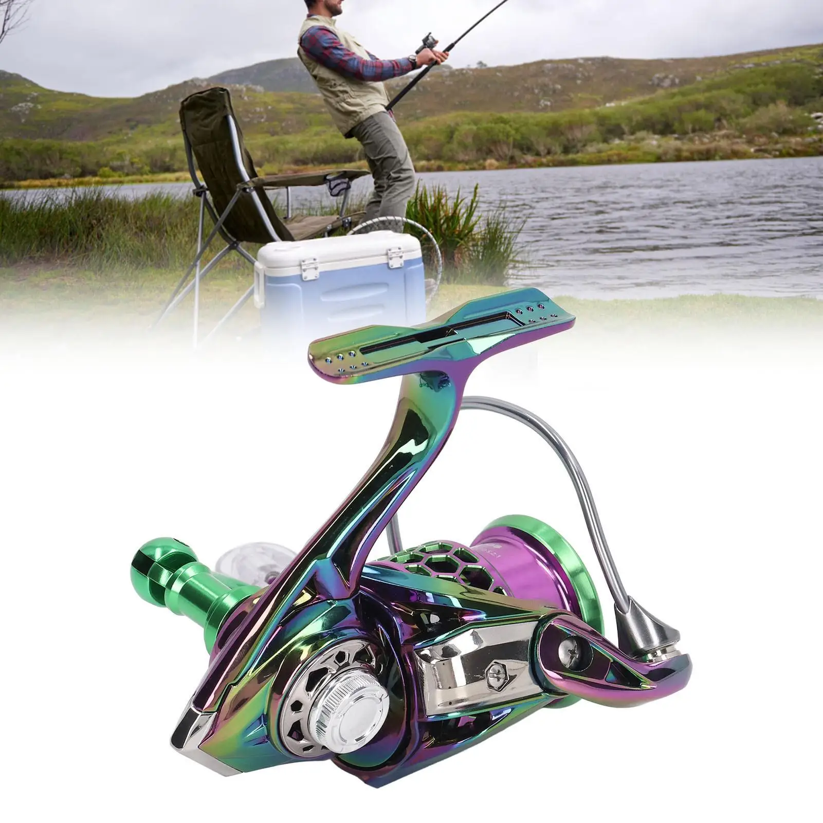 Карбоновая рыболовная катушка с передаточным числом 5 2:1 высокая прочность 13 + 1BB