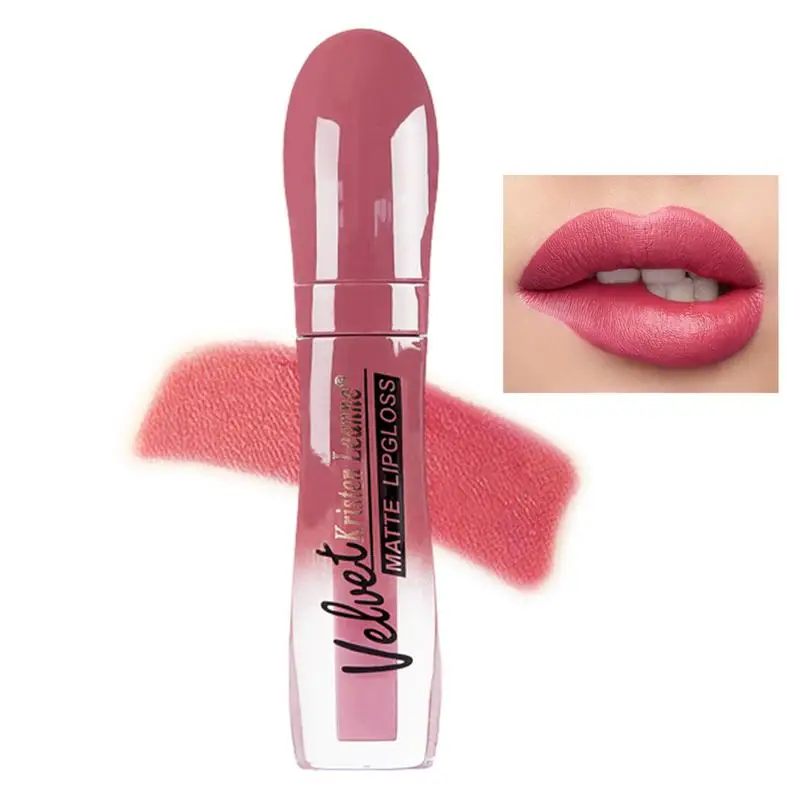 Сексуальный бархатный матовый блеск для губ водостойкий антипригарный