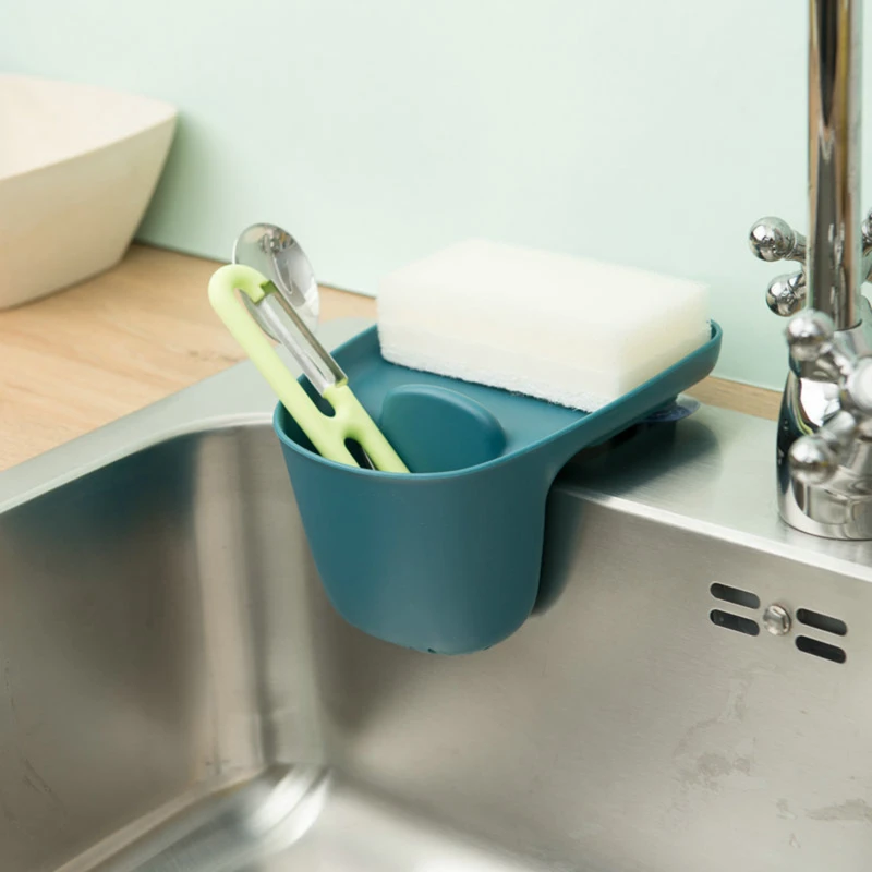 

Kitchen Sink Storage Drain Rack Sponge Drain Basket Sink Storage Box Storage Drain Rack Kitchen Bathroom Storage Organizer Rack