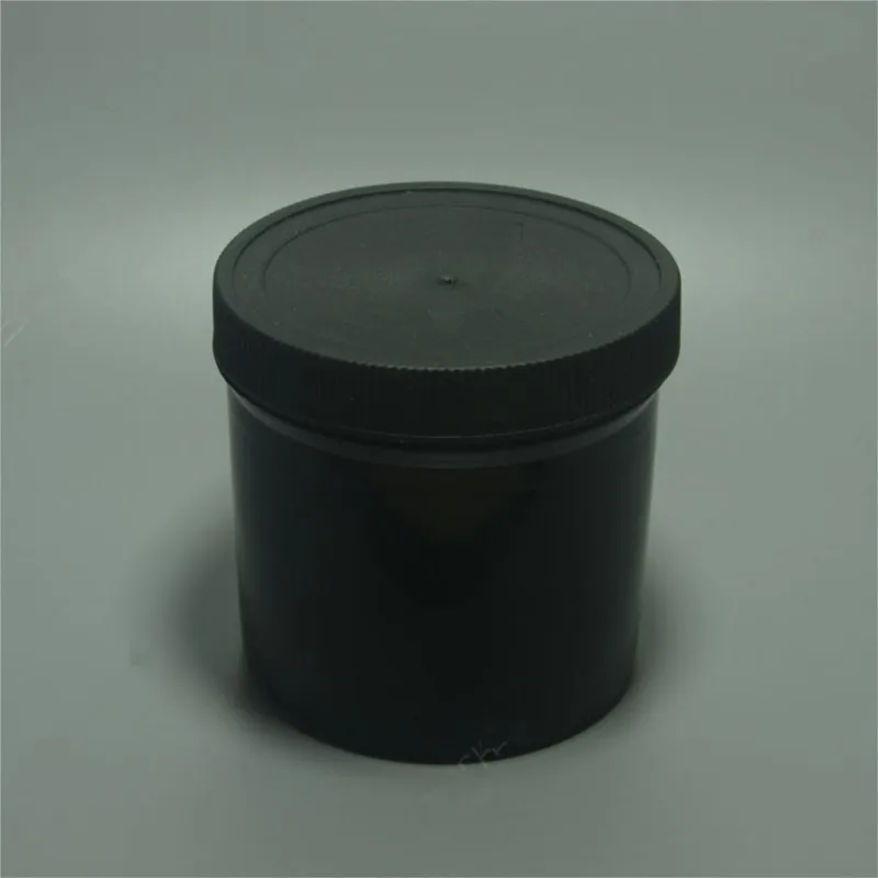 

Black plastic wide mouth jar with straight body,lab reagent bottle 100ml 250ml 500ml 1000ml HDPE