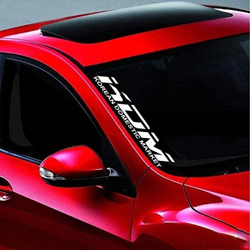 

For Graphics 20" KDM #1 Korean Racing Side Windshield Banner Car Sticker Truck Vinyl Decal Color: Gold