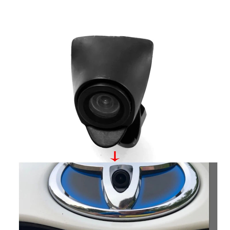 

ccd night vision car front view camera for New Toyota Highlander 2.0T Verso EZ RAV4 PRADO LAND CRUISER camry 2015 front camera
