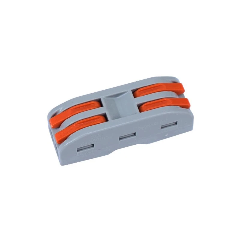 3 pieces of PCT-222 quick terminal block PCT-223 wire connector two-three-in-three-out press and to
