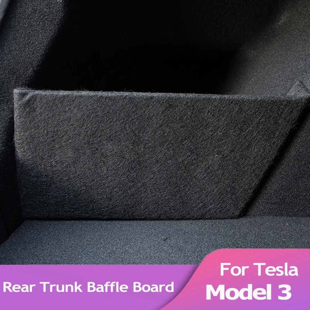 

Для Tesla Model 3, боковая перегородка для багажника, задний багажник, боковой органайзер для багажника, перегородка, перегородка, автомобильные аксессуары 2017-2022