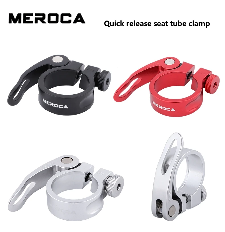 

Велосипедный быстросъемный зажим для сиденья MEROCA 31,8/34,9 мм Алюминиевый быстросъемный зажим для сиденья для горных дорог