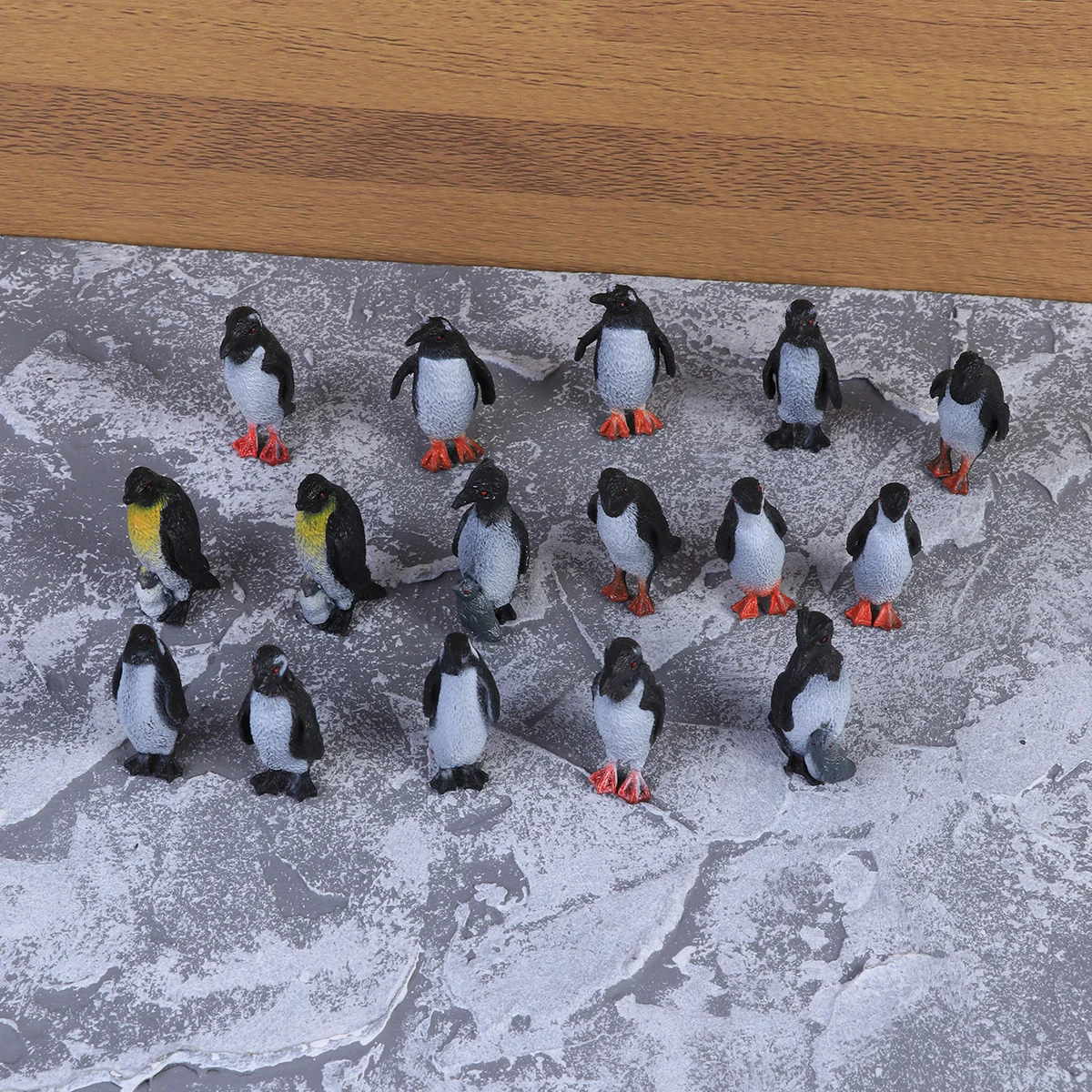 

Penguin Ornament Animal Miniature Minidecorationsmall Desktop Lanscape Model Topper Figurines Cake Figures Tiny Figurine Fairy