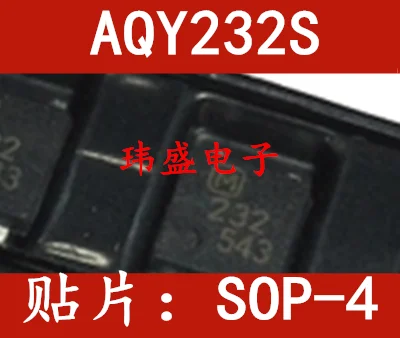 

10 шт./лот AQY232S 232 SOP4 AQY232