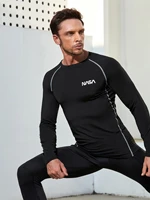 2 pcsset mens summer tracksuit 2021 new fitness exercise running sportswear breathable quick drying casual sports suit men 5xl
