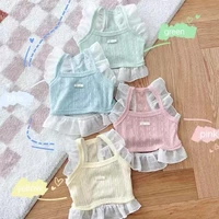 pet clothes small dog vest summer cute suspenders fly sleeve design skirt lightweight breathable dress cat coat puppy chihuahua
