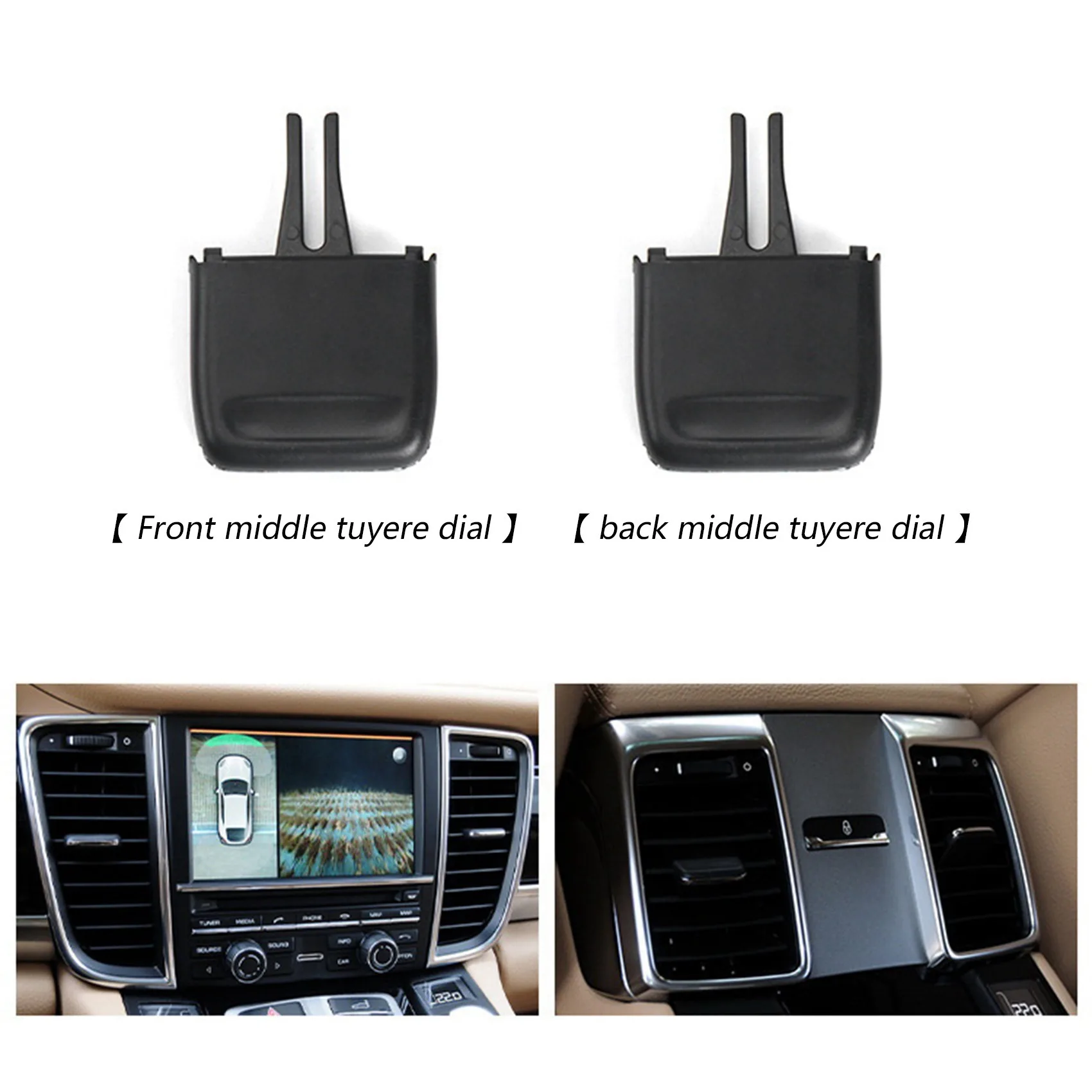 Передняя левая решетка для кондиционера электрическая воздуха Porsche параметры