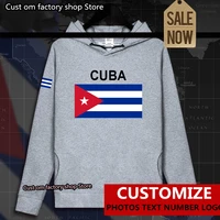 cuba cuban cu cub mens hoodie pullovers hoodies men sweatshirt streetwear clothing hip hop tracksuit nation flag spring new